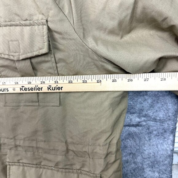 Vintage Cal Craft Insulated Jacket Adults L 42-44 Tan Lined Snap & Zip USA Made - Picture 11 of 16